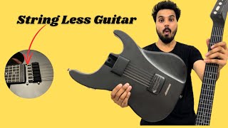 I Tried World’s First STRING LESS Guitar  Aeroband Guitar First Look and Review [upl. by Lletnuahs328]