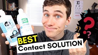 Best Contact Solution  Best Contact Lens Solution for Dry Eyes [upl. by Alexandra]