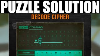 how to decode the cipher in emergence b06  Black ops 6 mission walkthrough guide quotemergencequot [upl. by Nohs]