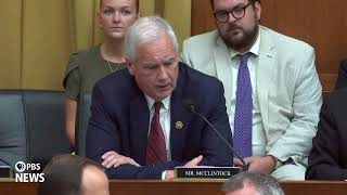 WATCH Rep McClintock questions FBI director Wray in House hearing on Trump shooting probe [upl. by Chernow586]