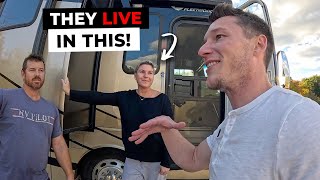 Family of 3 LIVES in This Motorhome RV Fun Maine Overnighter RV Life [upl. by Airednaxela]