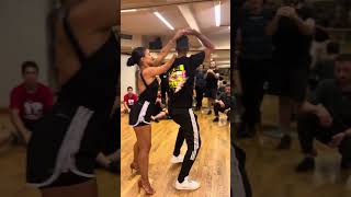 shorts Panagiotis And Myrto Salsa Dance [upl. by Hgielar]