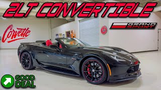 2019 Black C7 Grand Sport Beauty at Corvette World [upl. by Inilahs]