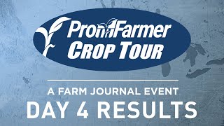 Day 4 Results of 2022 Pro Farmer Crop Tour Iowa and Minnestoa [upl. by Baudin]