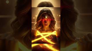 Wonder Woman Challanged Supergirl 😳 marvel dc avengers trendingshorts deadpool [upl. by Ramoj]