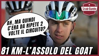 POGACAR IL GOAT ASSOLO DI 81 KM  Strade Bianche 2024 [upl. by Deroo]