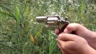 Shooting Colt 38 Detective Special Nickel Plated [upl. by Bebe835]