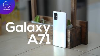 Samsung Galaxy A71  Review en español [upl. by Ewald]