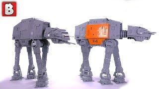 LEGO ATAT and ATACT Minifigure Scale MOC Instructions Available Ultimate Star Wars MOC [upl. by Colwin]