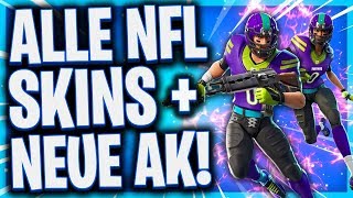 🤯🔥🏈NEUES SCHWERES STURMGEWEHR  ALLE NFL SKINS  Trymacs wird zum Pro [upl. by Jerad633]