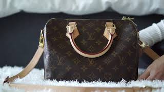 Whats in my bag  Louis Vuitton Speedy Bandoulière 25 [upl. by Wendelina]