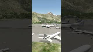 Full throttle and take off simulate [upl. by Namzzaj]