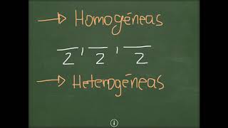 FRACCIONES PROPIAS E IMPROPIAS HOMOGÉNEAS Y HETEROGÉNEAS Matemáticas Básica [upl. by Anwahs505]