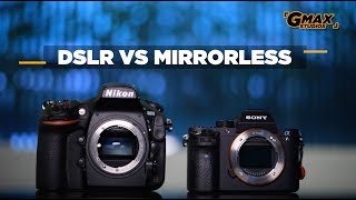 DSLR vs Mirrorless Cameras  Comparison and differences [upl. by Ytirehc]