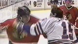 Bob Probert vs Darren Langdon Jan 27 1997 [upl. by Conrad]