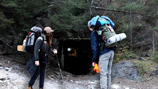 18ºC Backpacking To A Cave With My GF [upl. by Allx353]