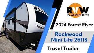 2024 Rockwood Mini Lite 2511S Travel Trailer Flythrough [upl. by Atiras]