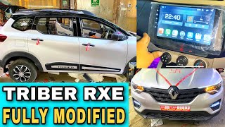 TRIBER RXE DOUBLE TONE ANDROID STEREO BACK DIFFUSER BUCKET SEATCOVERS ACCESSORIES FOR TRIBER [upl. by Rehpotsirahc]