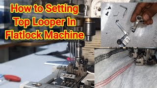 How to Setting All Flat lock Top Looper Timing Easy and Perfect All Brand [upl. by Revlis]