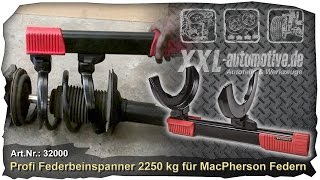 Federspanner Feder spannen am Stoßdämpfer  How to [upl. by Phares909]