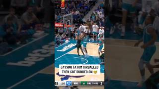 BRANDON MILLER TOOK FLIGHT ✈️😤 brandonmiller hornets nba jaysontatum [upl. by Anitahs]