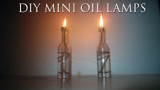 DIY Mini Oil Lamp [upl. by Reggis]