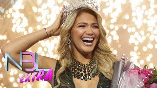 NBL Extra  Migbelis Castellanos reacciona a su histórica victoria en Nuestra Belleza Latina [upl. by Bish]