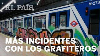 Los grafiteros del metro agreden ahora a los viajeros [upl. by Esilec]