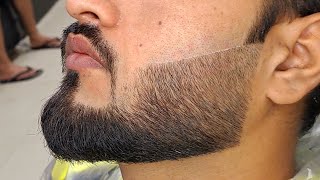 Beard🔥Styles For Men Talented Barber Beard Cut Style Hair And Beard [upl. by Ayana585]