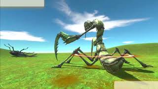 🌐🦗🦂 Battle of the Ancients Giant Praying Mantis vs Scorpion  Epic Gaming Showdown 🎮⚔️ [upl. by Andeee]