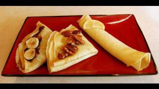 French Crêpes Recipe  CookingWithAlia  Episode 45 [upl. by Ynohtnacram]