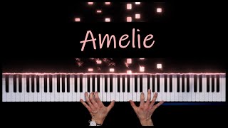 Amelie  Comptine dun autre ete  Yann Tiersen  Piano Cover  Piano Tutorial [upl. by Euqirrne]