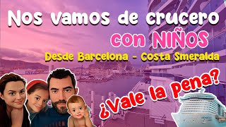 Crucero con niños 🛳 ¿Vale la pena  Costa Smeralda [upl. by Issak]