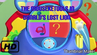 The Mouseketools In Donalds Lost Lion [upl. by Annaerdna]