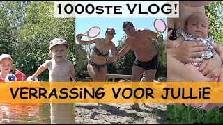 DiT HEBBEN WE NOG NOOiT GEDAAN 😱📢🎁🎁🎁🎁  Bellinga Familie Vlog 1000 [upl. by Tsugua]