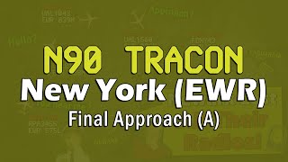 ATC RADAR N90 EWR Final  CHAOS OVER NEW YORK [upl. by Orianna]