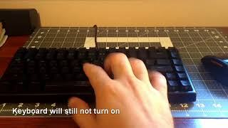 Drevo Gramr Keyboard Malfunction [upl. by Boni]