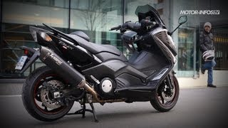 Essai Yamaha TMax 530 Sport [upl. by Enilorac]