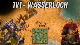 1v1 als Kronos auf Wasserloch  Age of Mythology Retold Ranked [upl. by Alyled]