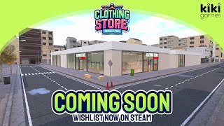 Clothing Store Simulator  Announcement Trailer [upl. by Fugate]