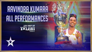 Ravindra Kumara  ALL Performance  Sri Lankas Got Talent  Sirasa TV [upl. by Carlyn678]