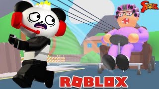 NEW Escape Grandmas House Obby in ROBLOX Lets Play with Combo Panda [upl. by Ahsener106]