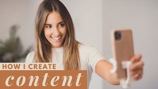 How I Plan and Create my Content Instagram Reels amp YouTube workflow [upl. by Reeve785]