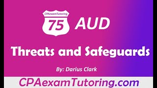 CPA Audit ExamEthicsThreats and Safeguards by Darius Clark [upl. by Aderf]