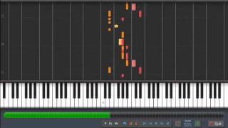 Crashed the Wedding  Busted  Synthesia Piano Tutorial 50 [upl. by Jordan148]