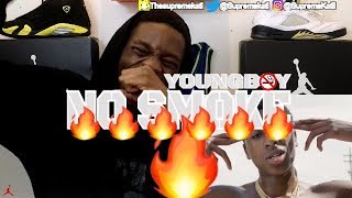 NBA YOUNGBOY NO SMOKE MOST LIT REACTION VIDEO [upl. by Ardnuahsal]