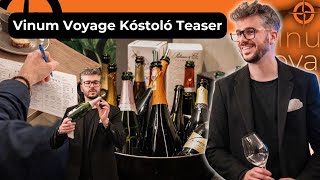 Vinum Voyage Nyilvános Borkóstoló Teaser [upl. by Ycul]