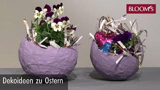 Dekoideen zu Ostern  DIY Osterdeko  easter decoration  BLOOM’s Floristik [upl. by Ahsuat]