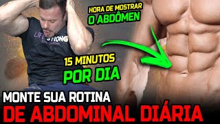 ABDOMINAIS EM CASA  APENAS 15 MINUTOS POR DIA [upl. by Valorie]