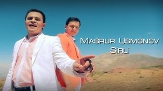 Masrur Usmonov  Sirli Official Clip [upl. by Irb]